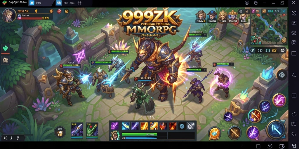 Gameplay seru 999ZK dengan karakter dan petualangan yang unik.