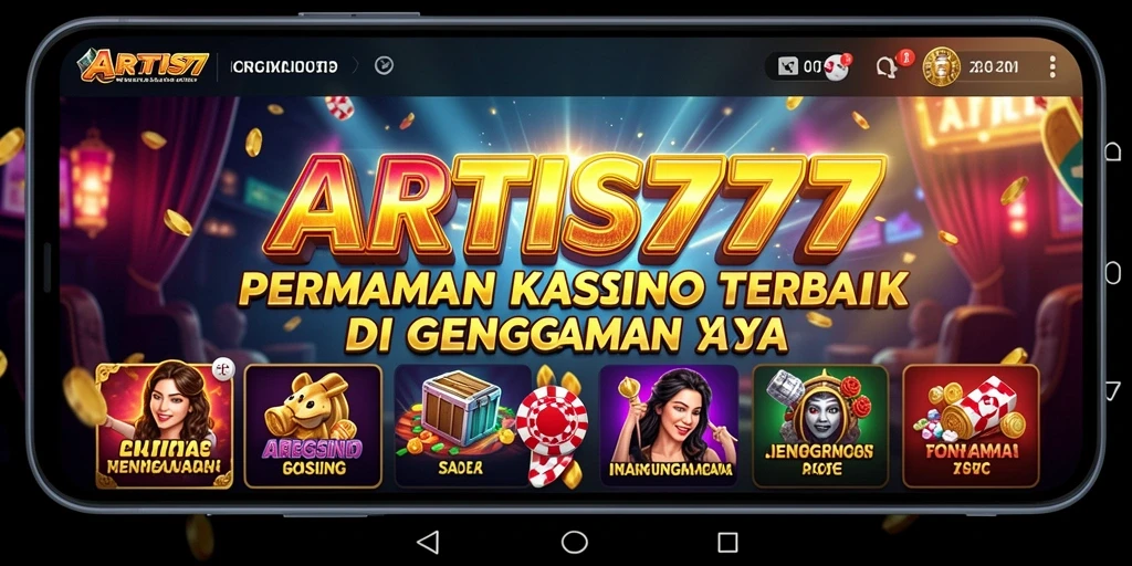 Screenshot ARTIS777 menampilkan gameplay Kasino yang seru dan mendebarkan.