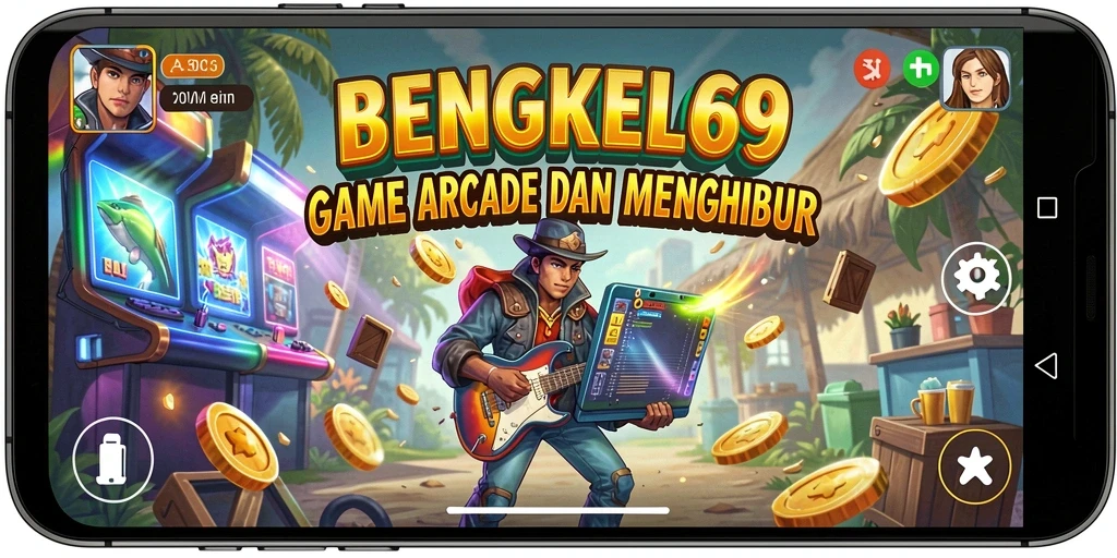 Tampilan seru gameplay BENGKEL69 dengan grafis menawan.