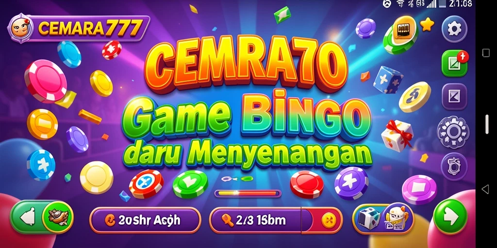Tampilan gameplay Bingo yang menarik dan seru.