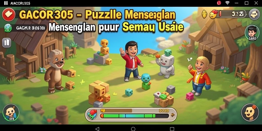 Screenshot GACOR305 menampilkan gameplay Puzzle yang menarik dan menantang.