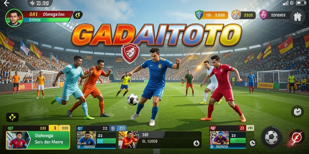 Tampilan menarik dari gameplay GADAITOTO yang penuh aksi olahraga.