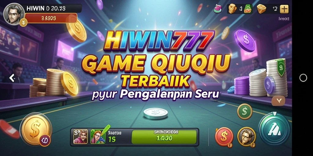 Screenshot HIWIN777 menunjukkan gameplay QiuQiu yang menarik.