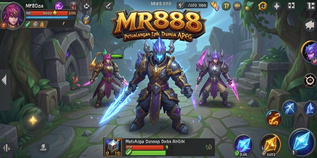 Tampilan gameplay seru dari MR888 yang memukau.