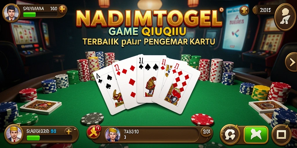Tampilan seru gameplay QiuQiu di NADIMTOGEL