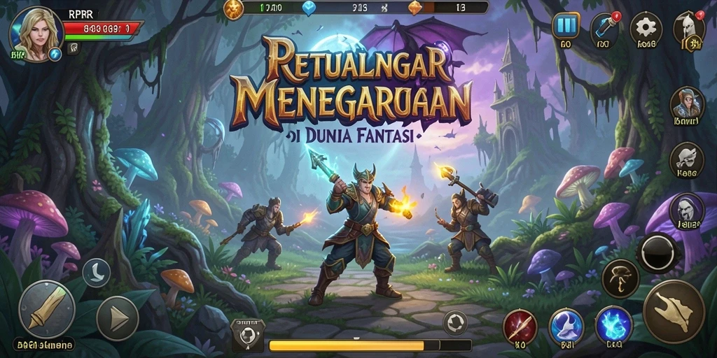 Screenshot RPRR menampilkan pemain dalam aksi petualangan seru.