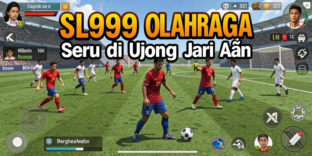 Screenshot SL999 menampilkan gameplay seru dan dinamis olahraga.