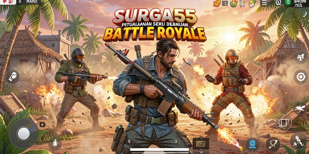 Gameplay seru dengan intensitas tinggi di SURGA55