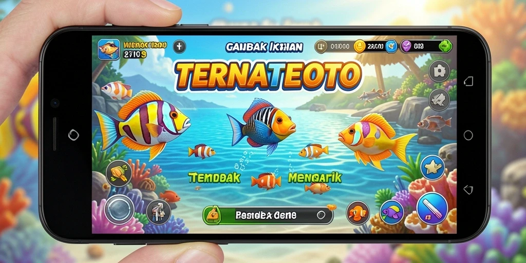 Gameplay seru Tembak Ikan di TERNATETOTO.
