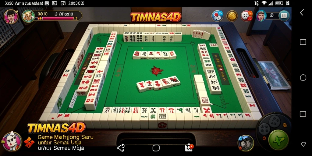 Tampilkan gameplay Mahjong yang mendebarkan di TIMNAS4D.