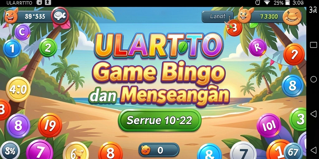 Gameplay seru dan menantang dalam ULARTOTO yang penuh warna.
