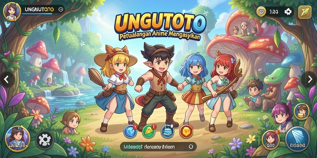 Screenshot menunjukkan karakter utama dalam aksi anime yang mendebarkan.