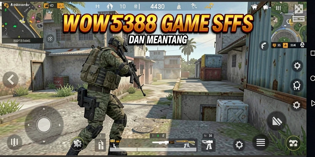 Tampilan seru dari gameplay WOW388 yang menampilkan aksi FPS intens.